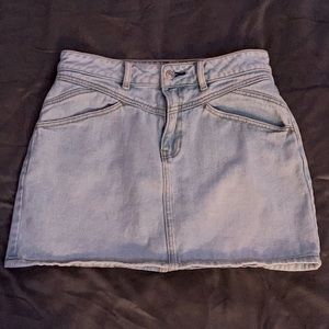 Denim skirt